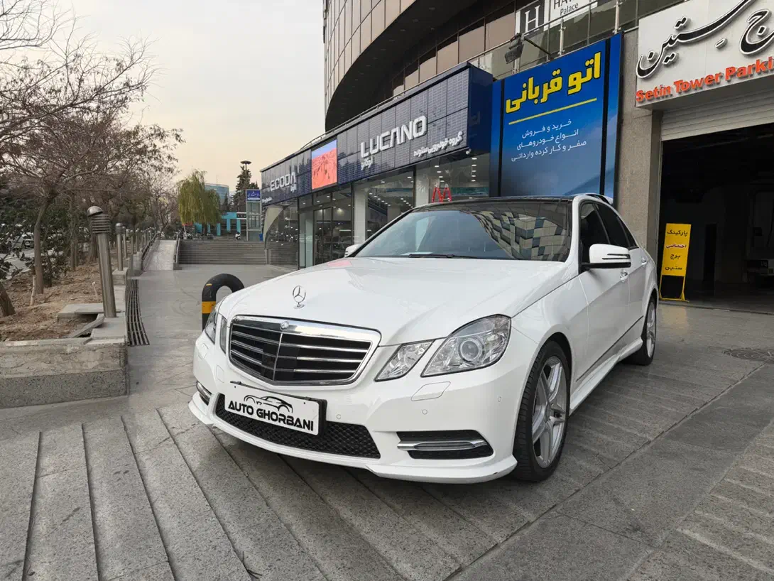 بنز E300 سفید مدل ۲۰۱۳|خودرو سواری و وانت|تهران, شهرک غرب|دیوار