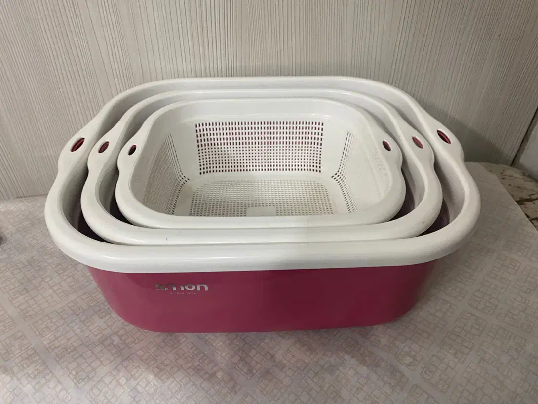 ست آبکش و لگن|ظروف پختوپز|قم, شهرک امام حسن|دیوار