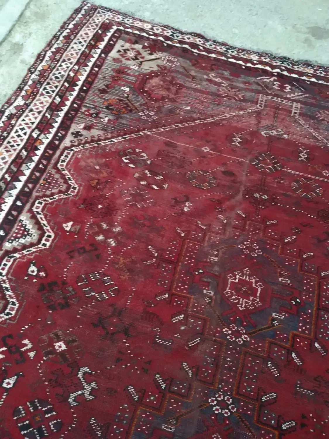 قالیچه بختیاری قدیمی|فرش|اصفهان, شهرک امام خمینی|دیوار