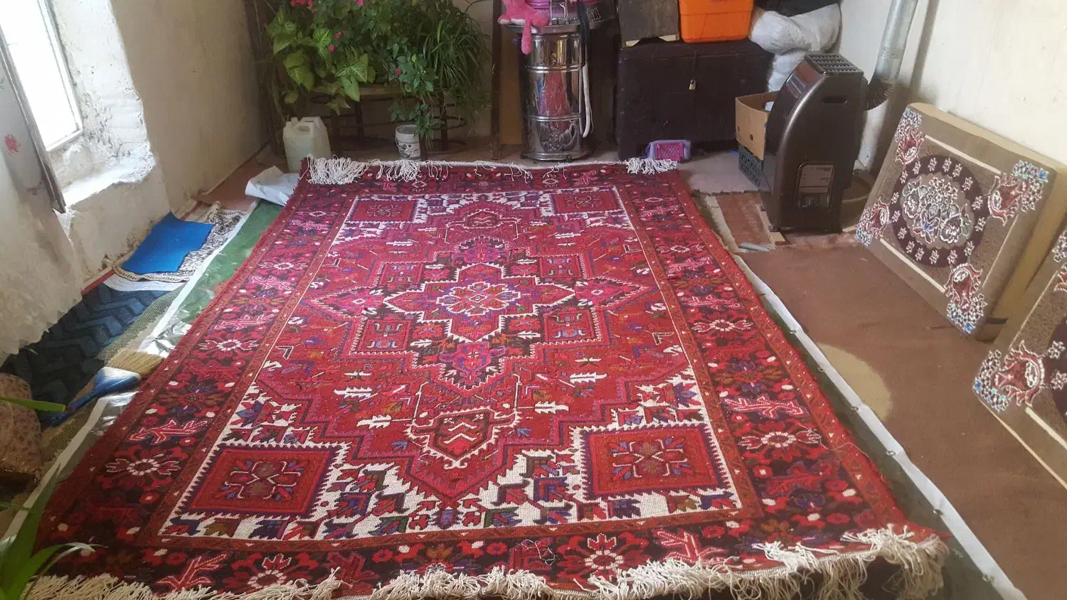 یک جفت فرش چشمزان|فرش|تبریز, |دیوار