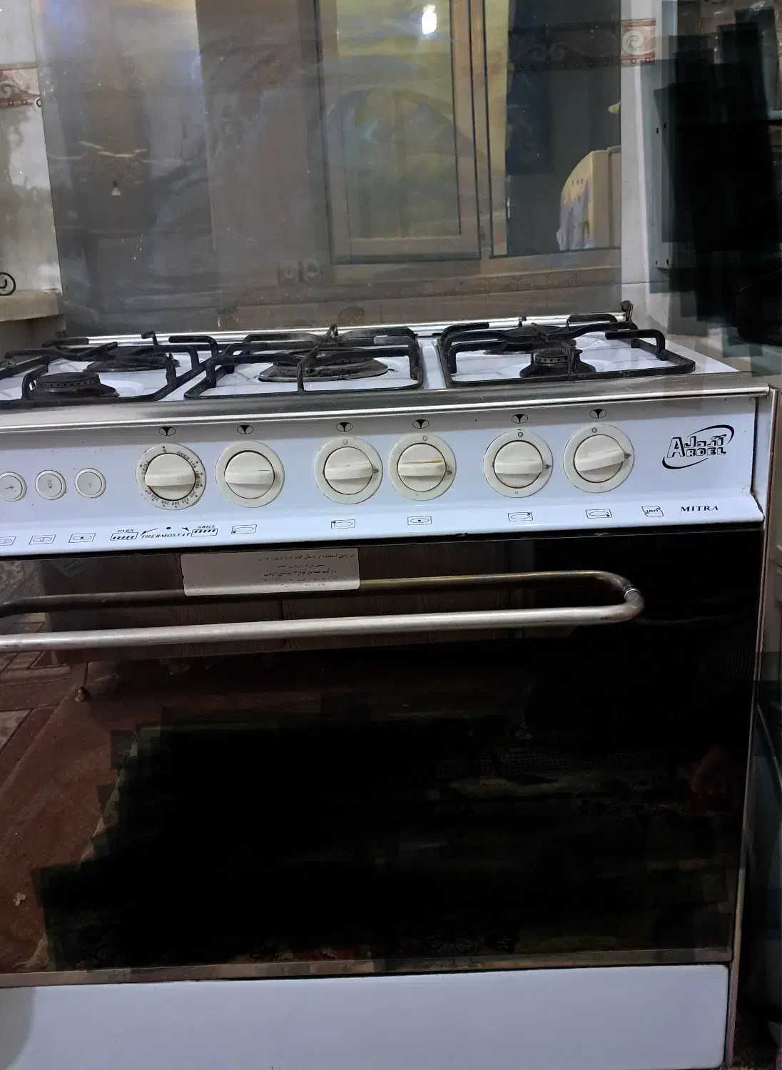 اجاق گاز فر دار|اجاق گاز و لوازم برقی پختوپز|قم, منبع آب|دیوار