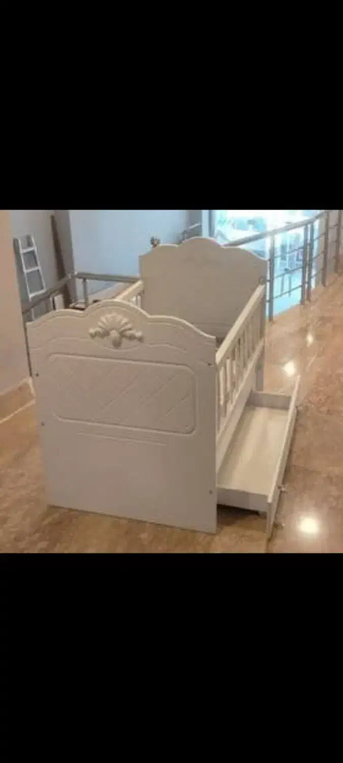 تخت نوزاد و کودک|تخت و سرویس خواب|قزوین, |دیوار