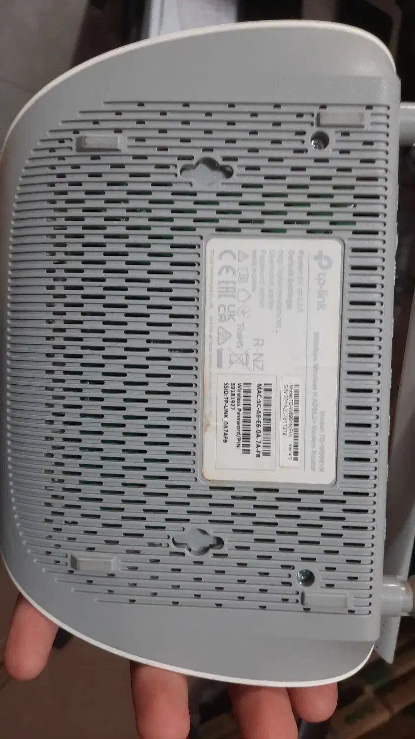 مودم adsl 2plus tplink|مودم و تجهیزات شبکه|اصفهان, برازنده|دیوار