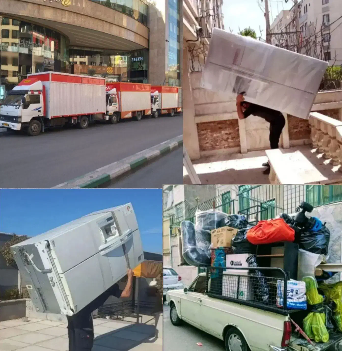 باربری حمل بار کارگر خالی اسباب کشی درتمام نقاط|خدمات حمل و نقل|تهران, جیحون|دیوار