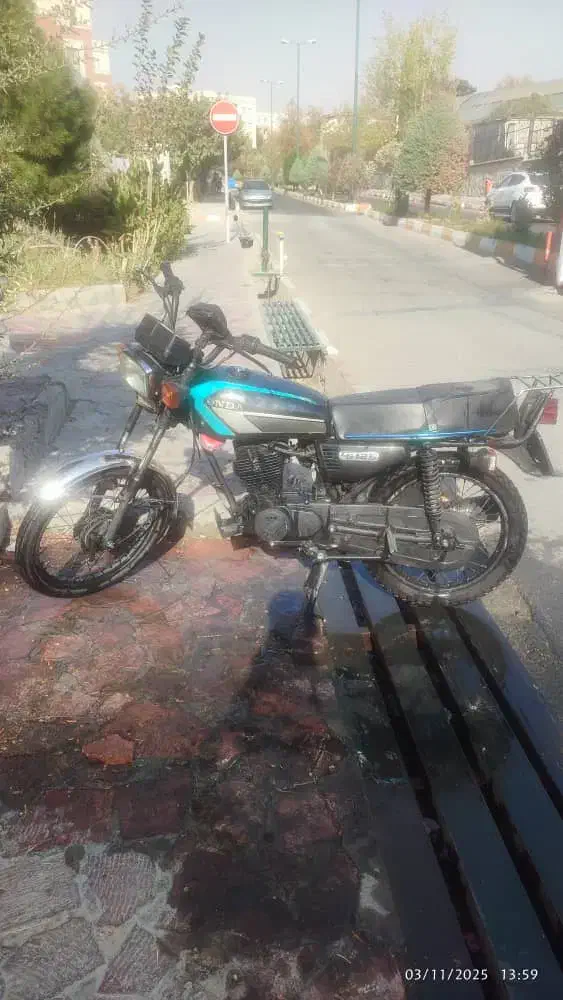 موتور سیکلت هیرمن ۱۲۵ سیلندر بزرگ|موتورسیکلت|تهران, مجیدآباد|دیوار