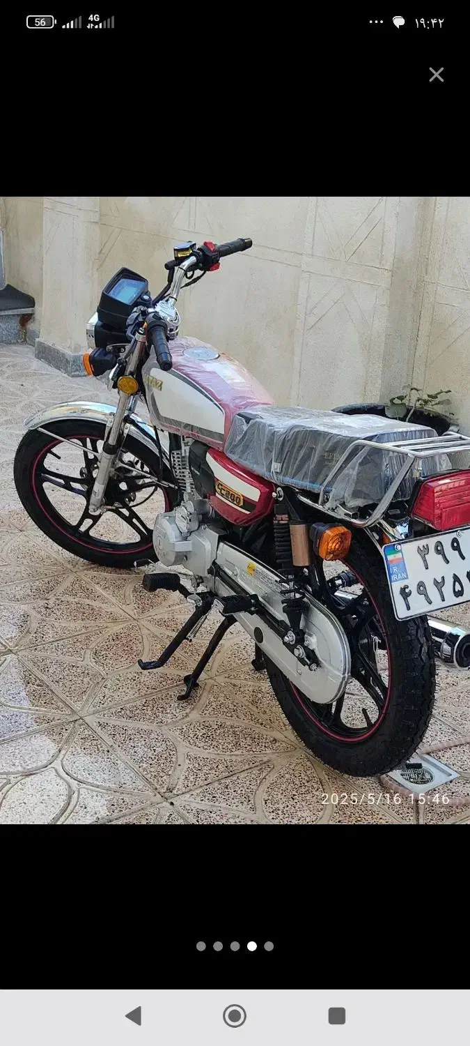 یک‌ععد‌موتور‌۲۰۰همتاز‌|موتورسیکلت|تبریز, |دیوار