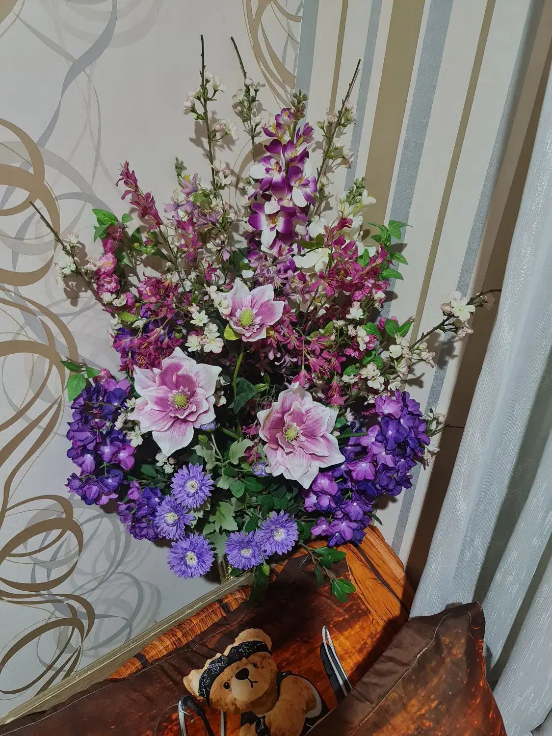 جام گل مصنوعی|گل مصنوعی|دوگنبدان, |دیوار