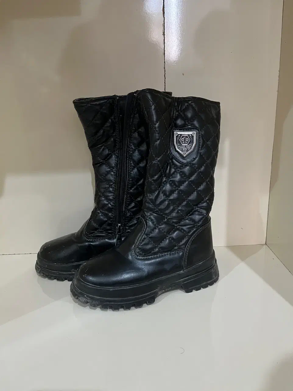 پوتین بچه سایز ۲۸ ساق بلد|کفش و لباس بچه|زرند, |دیوار