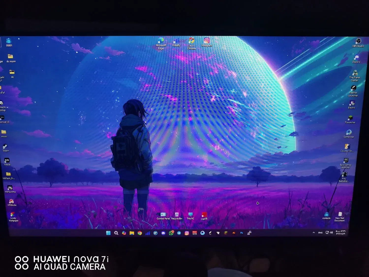 کیس Gaming i5 11400f 32G Ram Rx 5500XT 8G 512G M.2|رایانه رومیزی|کرمان, |دیوار