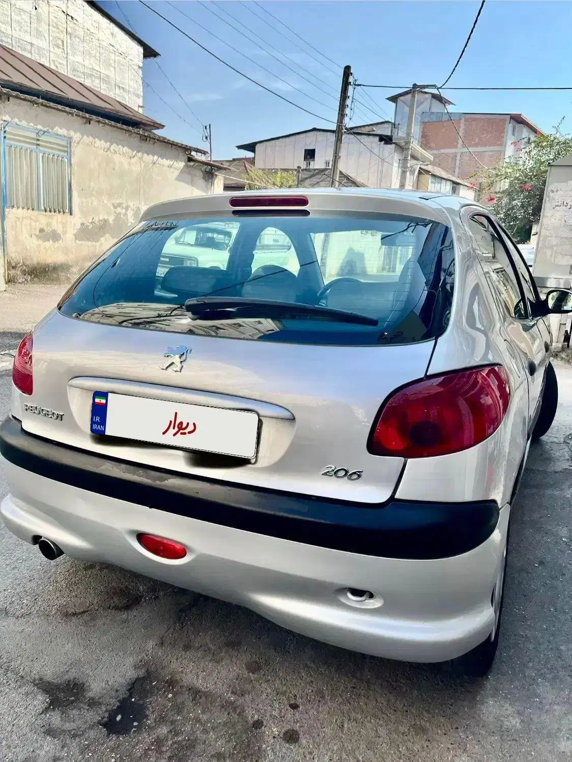 پژو 206 تیپ2 فرانسوی سفارشی مدل۸۳|خودرو سواری و وانت|قائمشهر, |دیوار