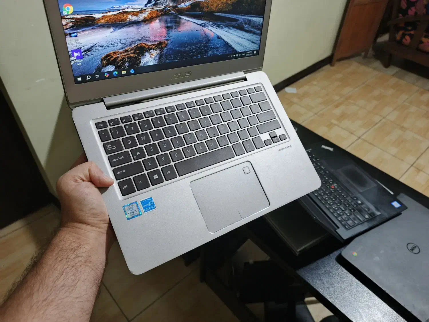 لپ تاپ ایسوز با پردازنده i5 بدنه فول متال فلزی|رایانه همراه|تهران, خاوران|دیوار