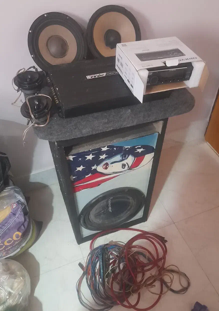 سیستم صوتی اتومبیل|قطعات یدکی و لوازم جانبی|خمینی‌شهر, |دیوار