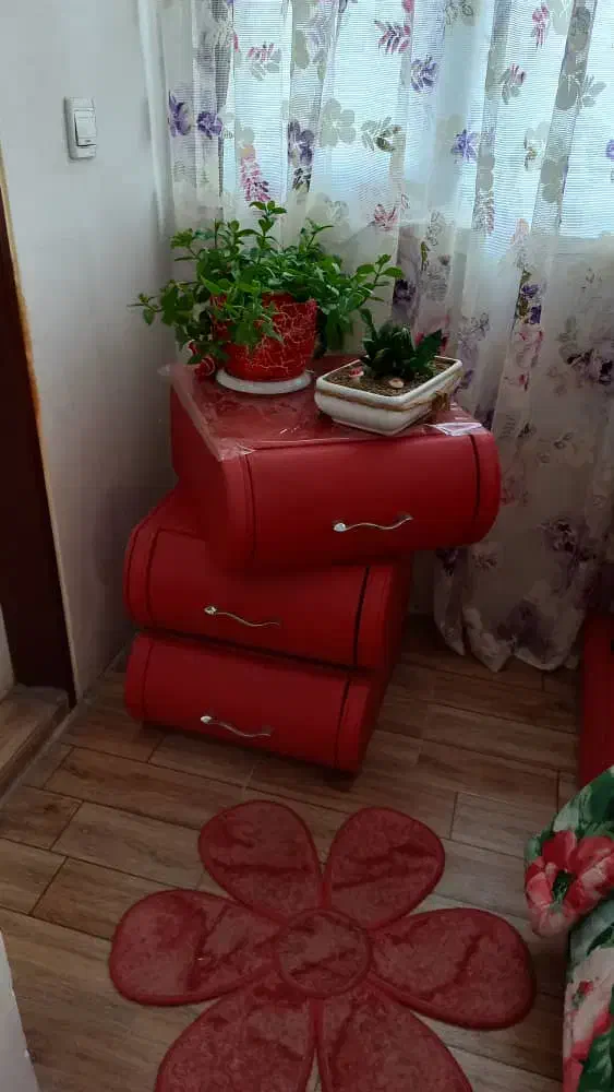 سرویس تخت در حد با دوتاصندلی نو نو قابل تظیم|تشک تختخواب|ملارد, |دیوار