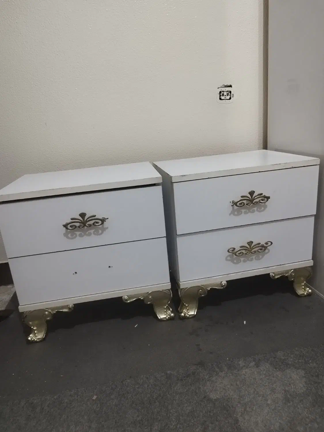 کمد پاتختی باکس چوبی کاملا نو سطل وجا دستمالی|جاکفشی، کمد، دراور|شاهینشهر, شهرک گلدیس|دیوار