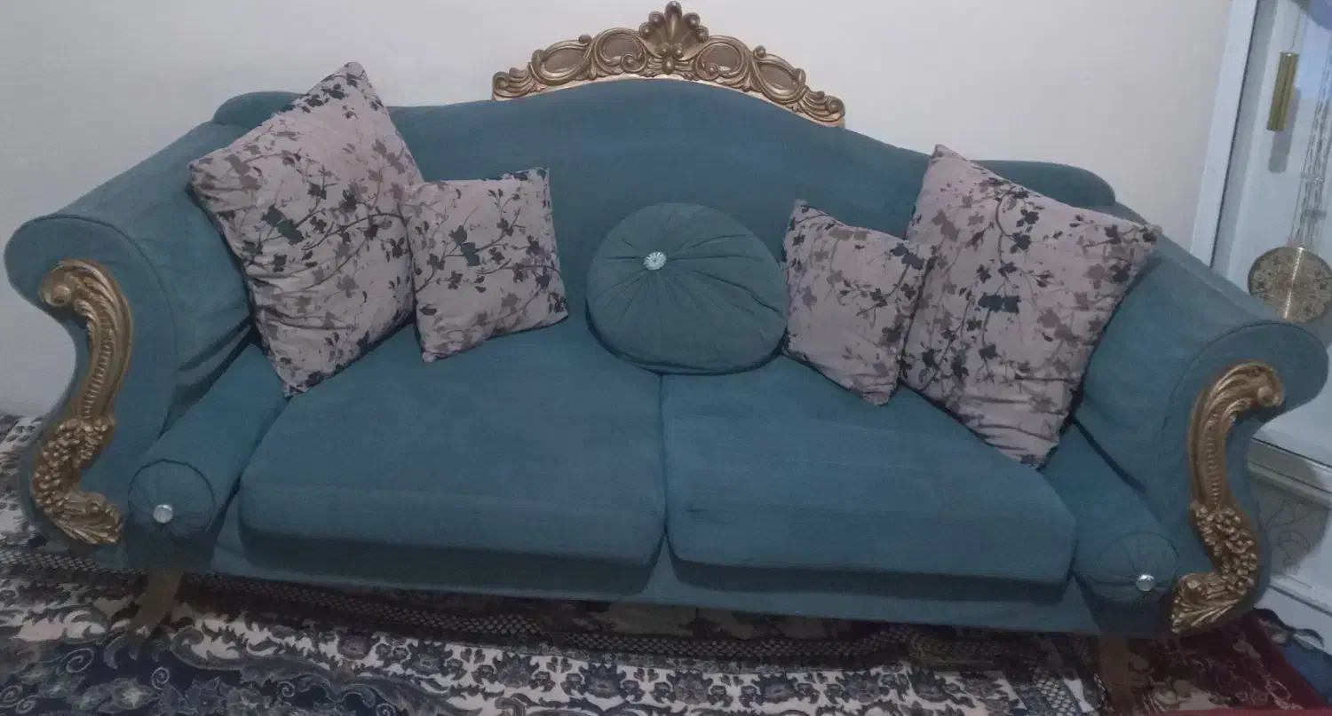 مبل۷نفره فروشی سالم|مبلمان خانگی و میز عسلی|کرج, حصارک پایین|دیوار