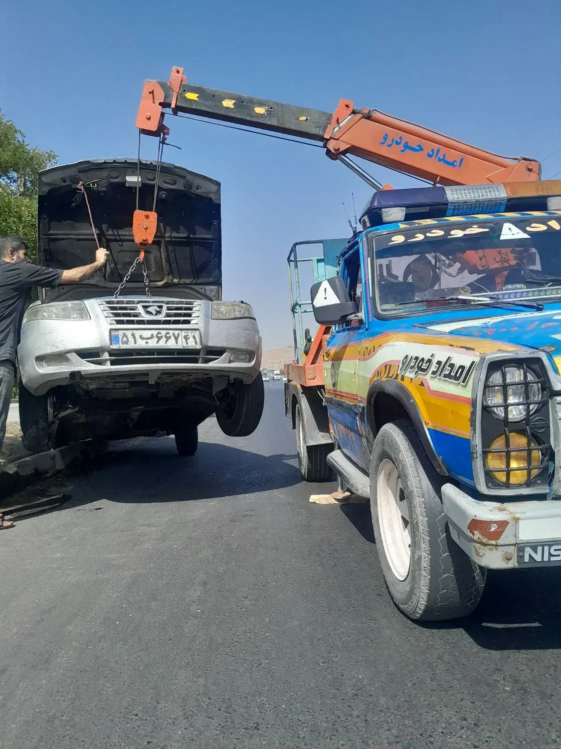 امدادخودرو یدک کش بالابر جرثقیل فوریVIP نیسان یدکش|خدمات حمل و نقل|اراک, |دیوار