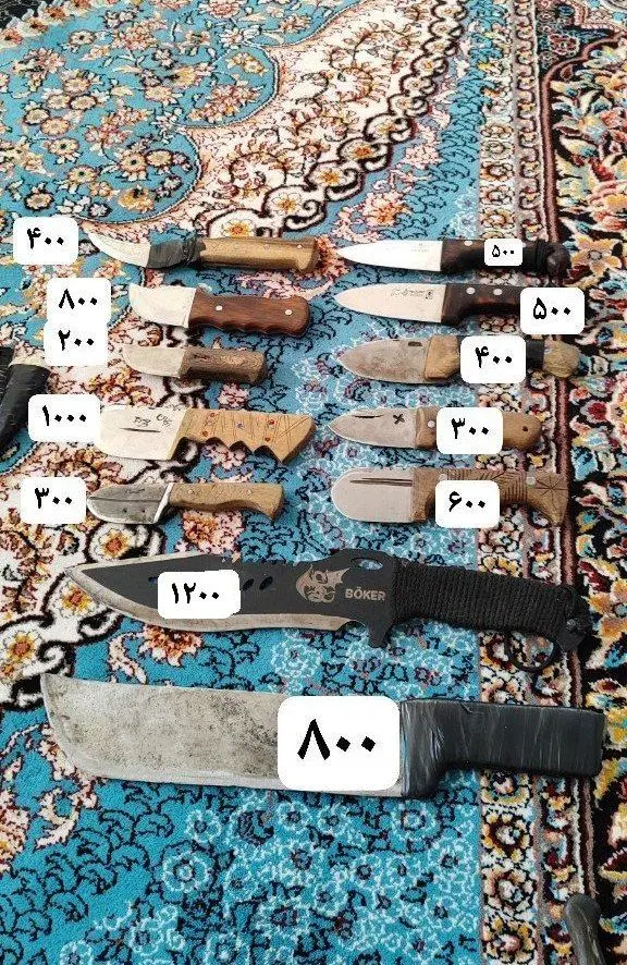 چاقو|کوهنوردی و کمپینگ|بروجرد, |دیوار