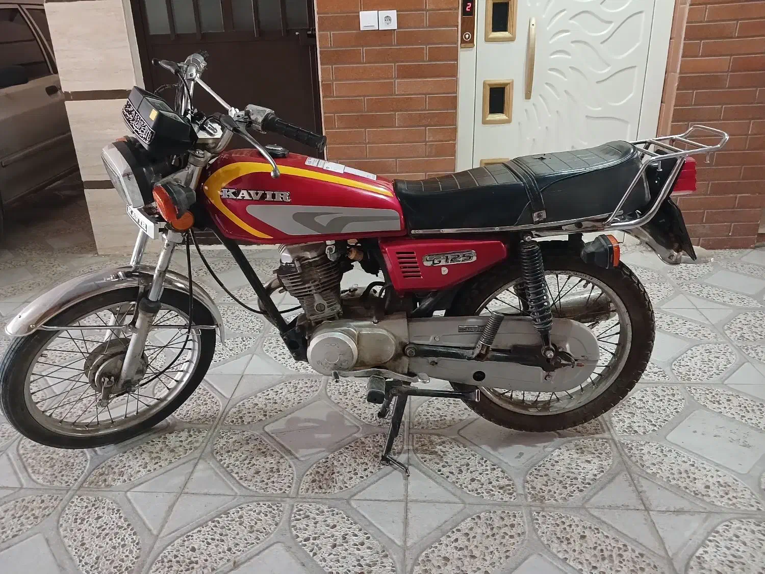 موتور 125 مدل 89 مزایده|موتورسیکلت|آزادشهر, |دیوار