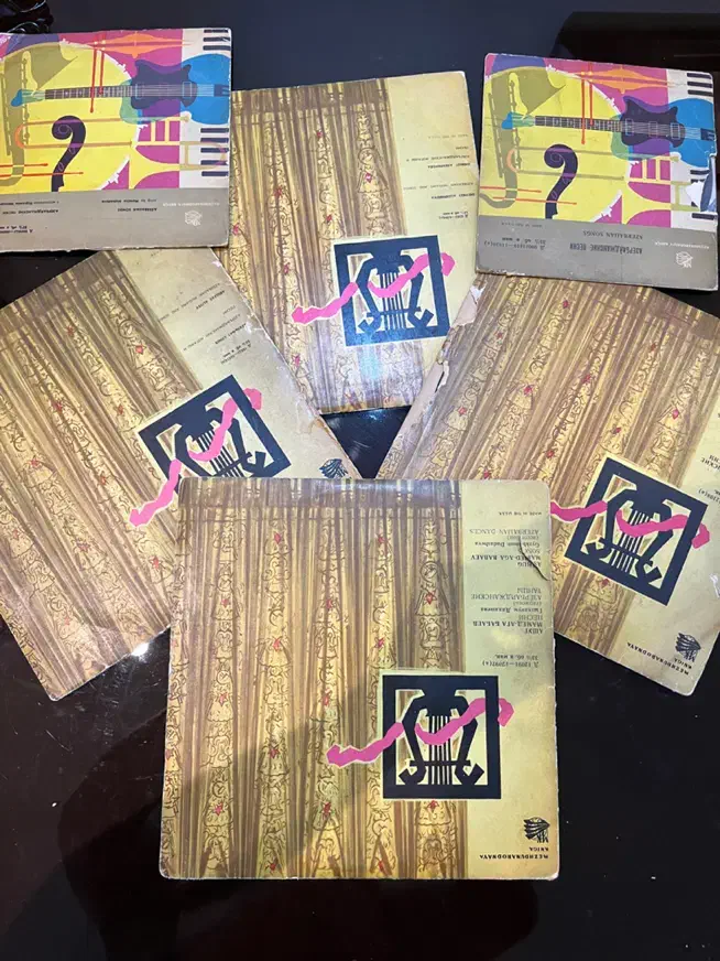 مجموعه صفحه گرام آذربایجانی|کلکسیون اشیاء عتیقه|تهران, توحید|دیوار