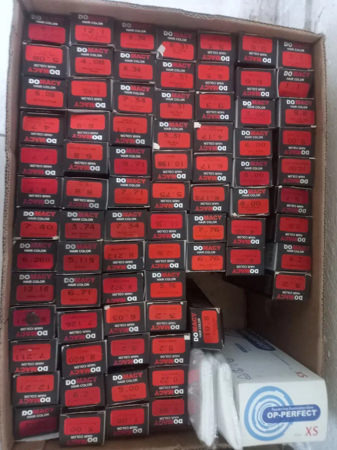 رنگ مو دوماسی با کاتالوگ مخصوص سالن و رنگ کارها|آرایشی، بهداشتی، درمانی|باغستان, |دیوار