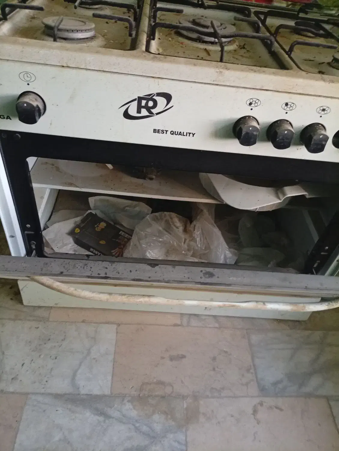 گاز ۵ شعله|اجاق گاز و لوازم برقی پختوپز|سیراف, |دیوار