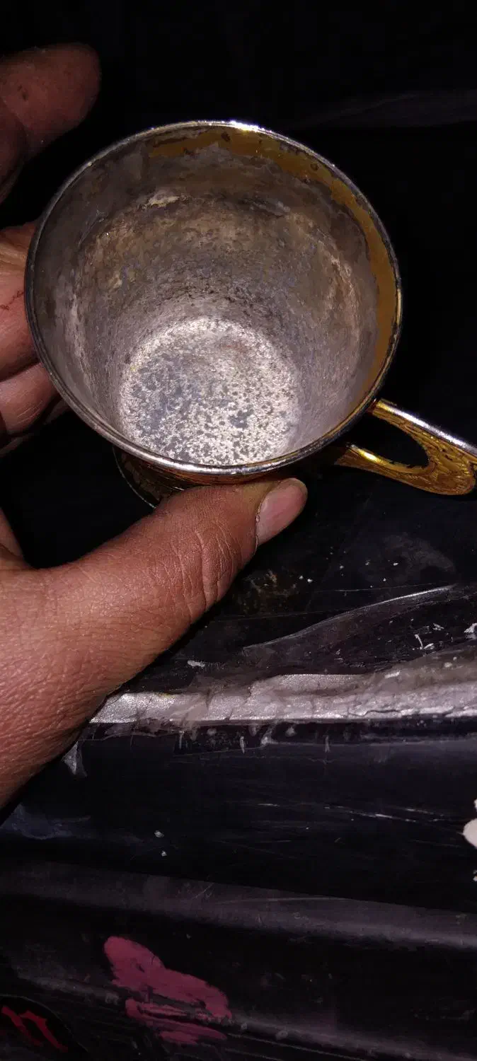 لیوان مسی|کلکسیون اشیاء عتیقه|تهران, والفجر (افسریه)|دیوار