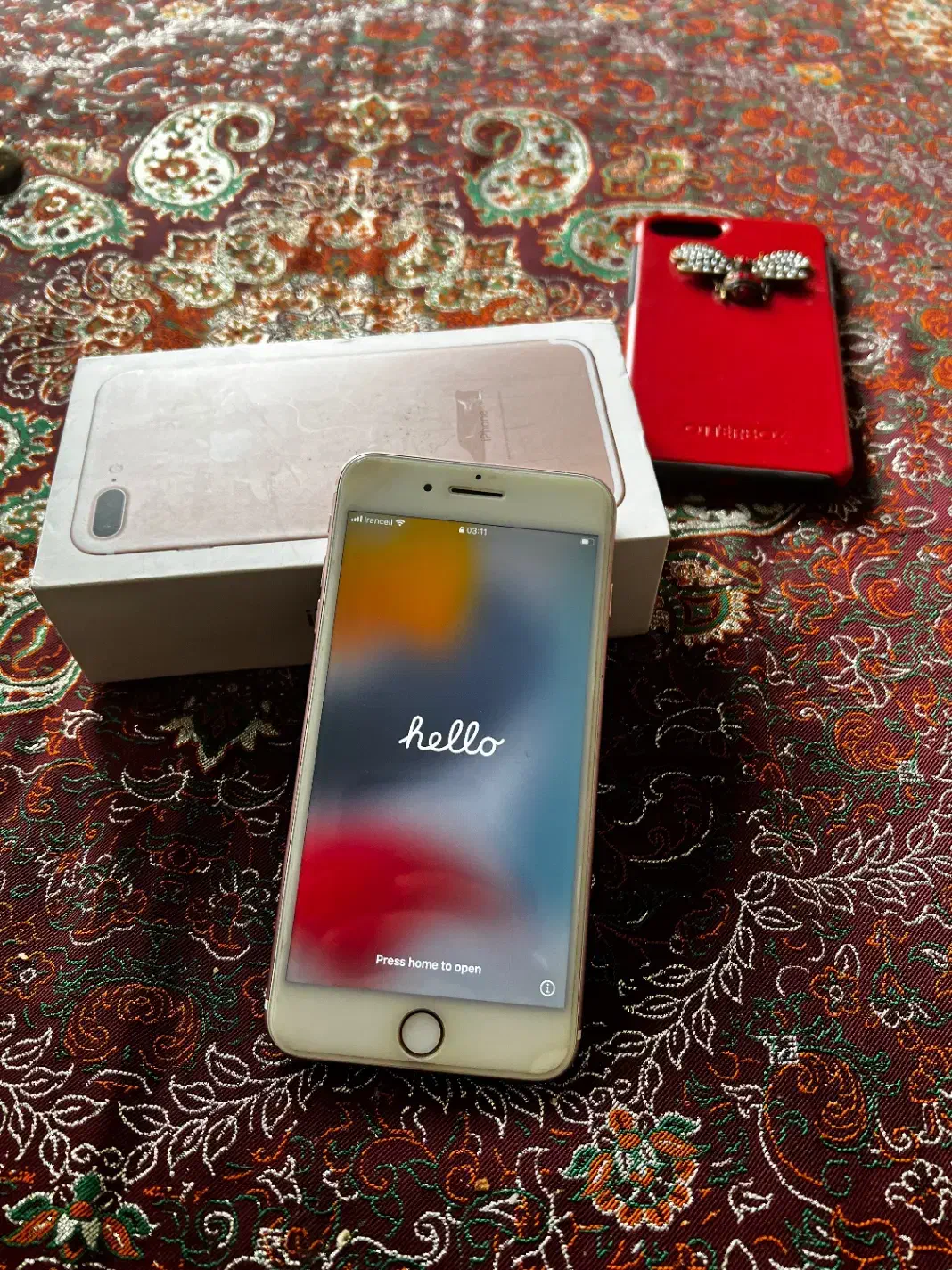 آیفون ۷ پلاس رزگلد|موبایل|تهران, دارآباد|دیوار