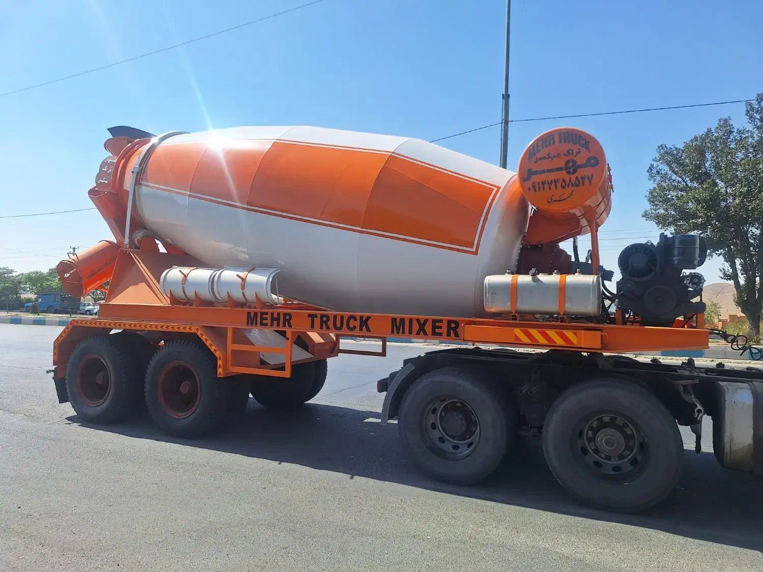 میکسر و تریلی میکسر حمل بتن|ماشینآلات صنعتی|تهران, آبشار|دیوار
