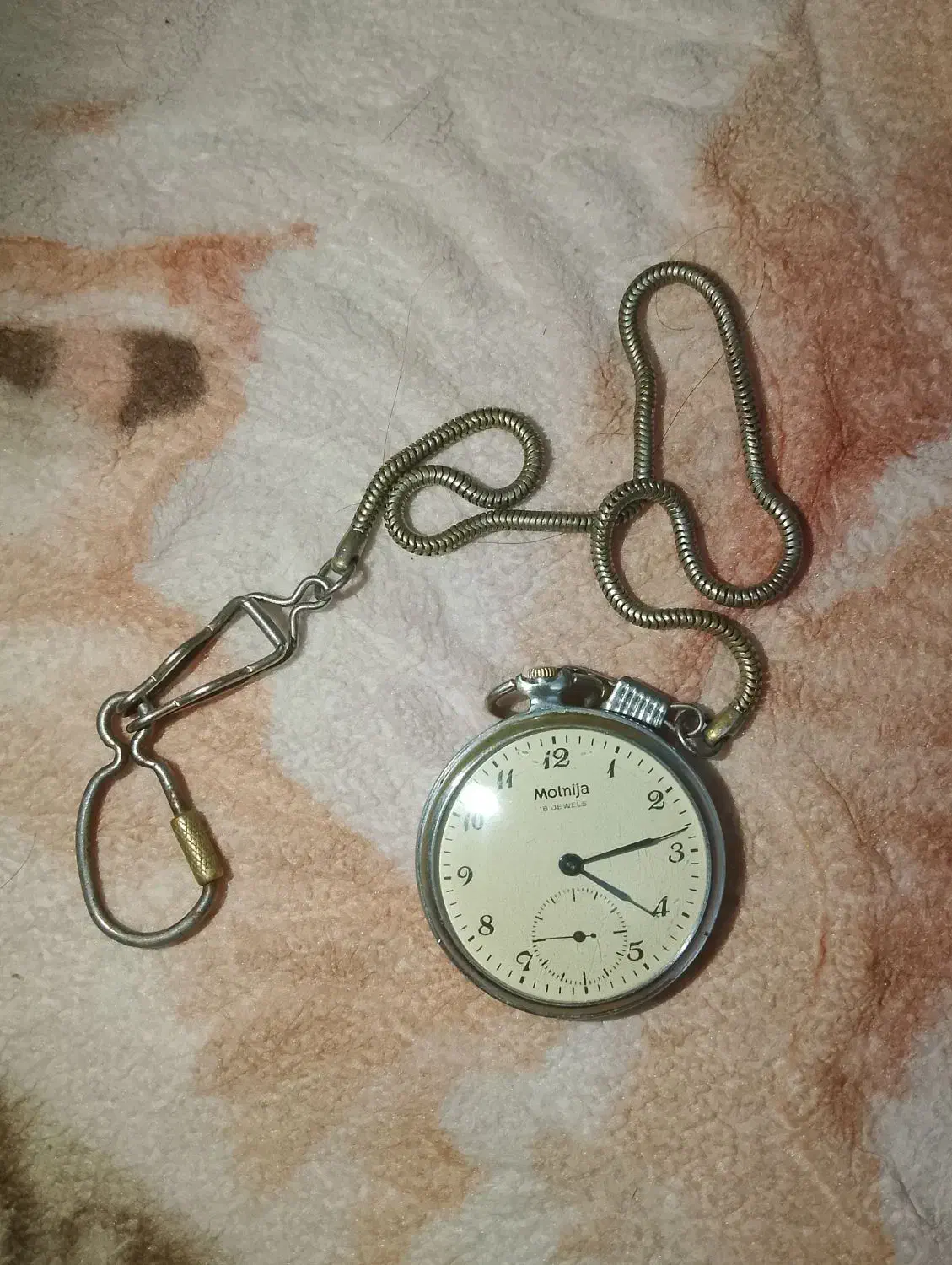 ساعت جیبی کوکی قدیمی روسی اصل|کلکسیون اشیاء عتیقه|سبزوار, دانشگاه آزاد|دیوار