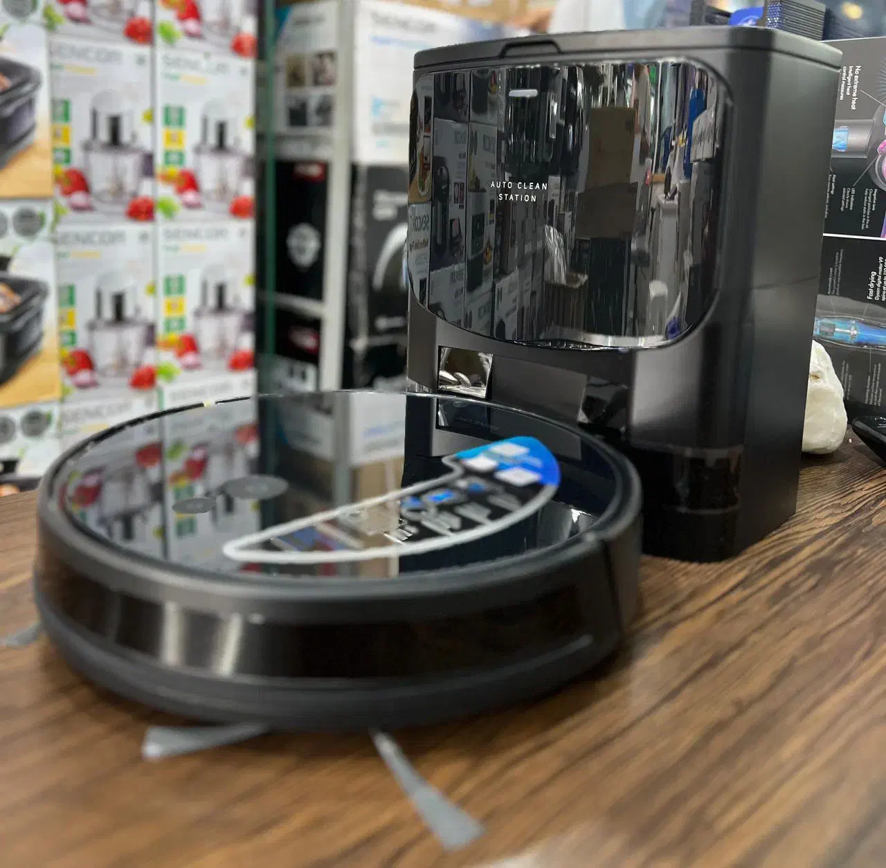 جارو روباتیک سنکور مدل 9185|جاروبرقی، جارو شارژی، بخارشو|آستارا, |دیوار