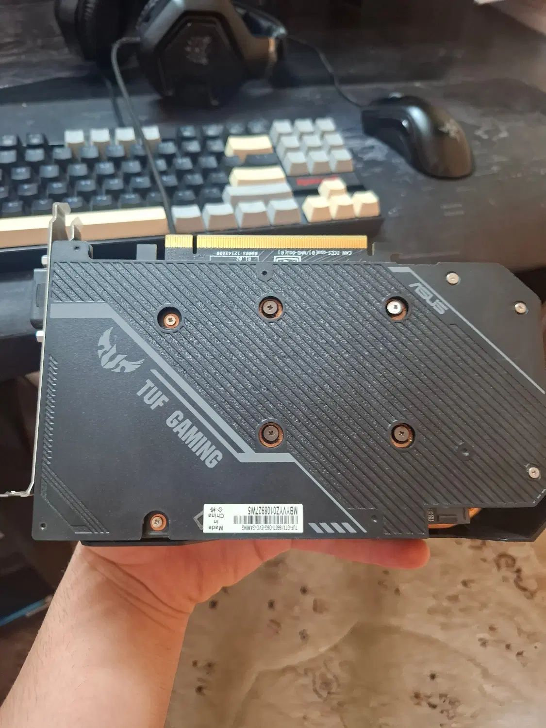 Gtx 1660ti oc Asus|قطعات و لوازم جانبی رایانه|شهریار, کهنز|دیوار