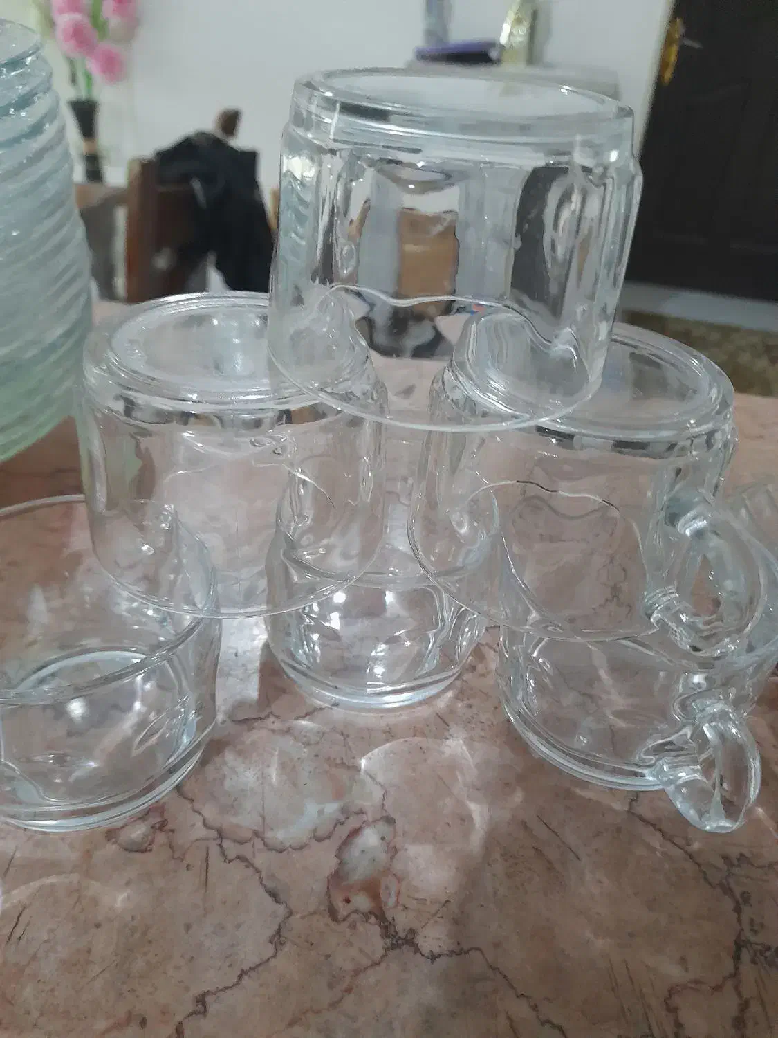 ظروف‌کارکرده|ظروف سرو و پذیرایی|ری, سرتخت|دیوار