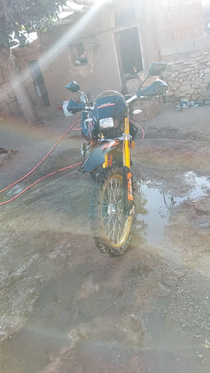 تریل فلات ۲۰۰ccکم کار تمام فابریک|موتورسیکلت|نیشابور, فردوس شمالی|دیوار