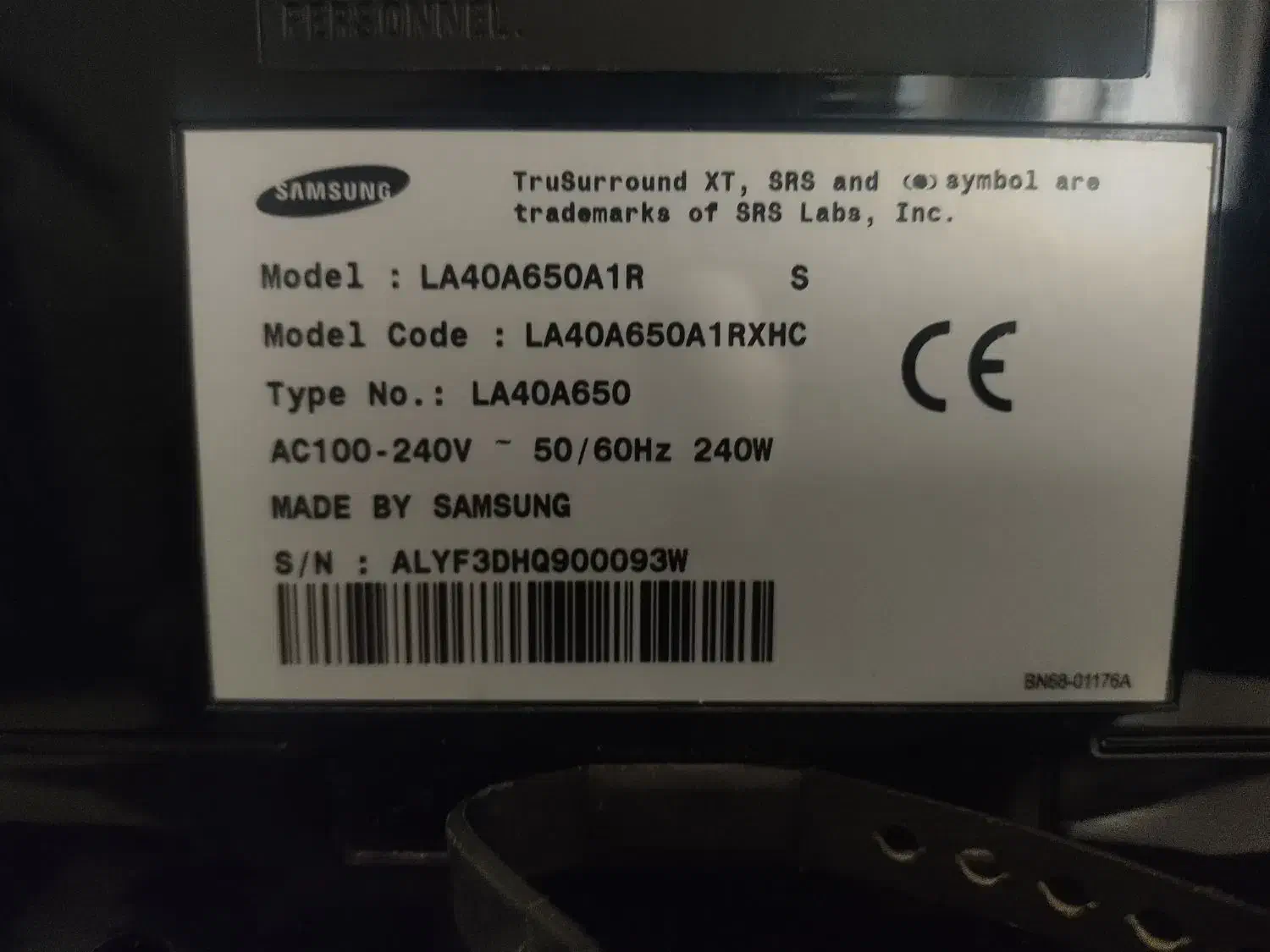 LCD سامسونگ با میز|تلویزیون و پروژکتور|کرج, باغ سیب|دیوار