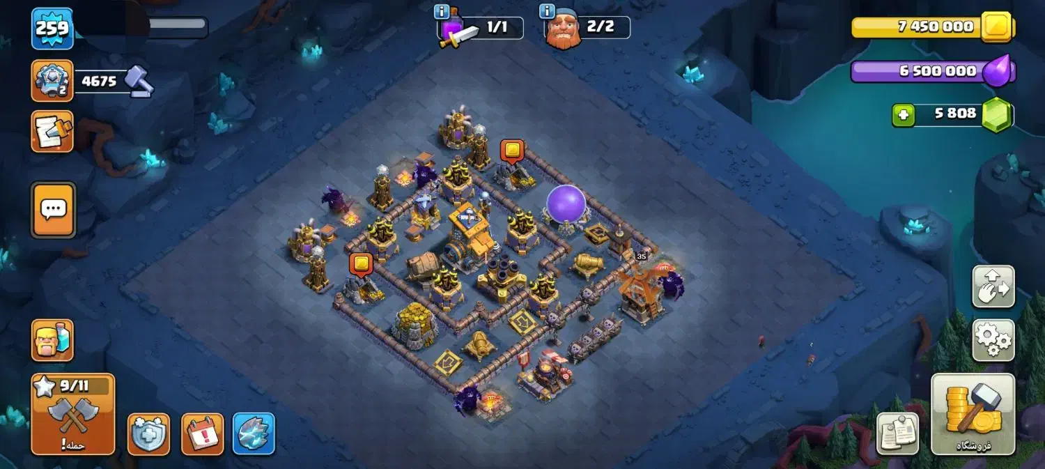 اکانت کلش آف کلنز فول فول فول|کنسول، بازی ویدئویی و آنلاین|مشهد, آزادشهر|دیوار