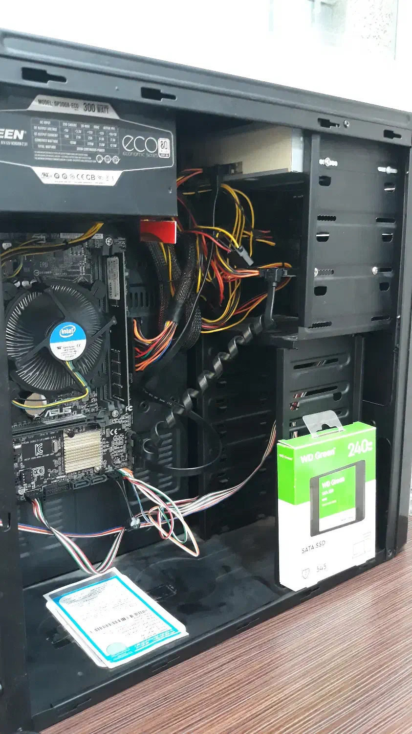 کامپیوتر کامل با قابلیت ارتقا|رایانه رومیزی|جهرم, |دیوار