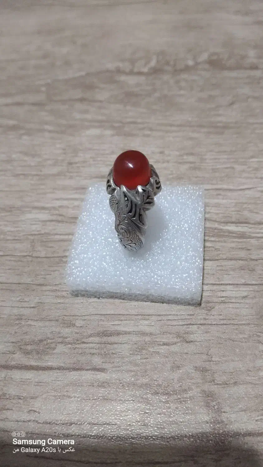 انگشتر عقیق سرخ|جواهرات|کرمان, |دیوار