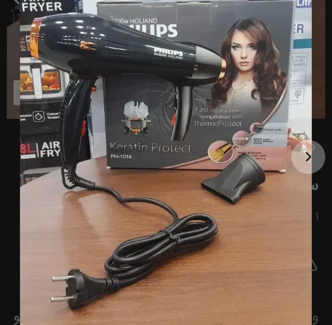 سشوارفیلیپس موتور قوی وجاسشواری نو|آرایشی، بهداشتی، درمانی|پارس‌آباد, |دیوار