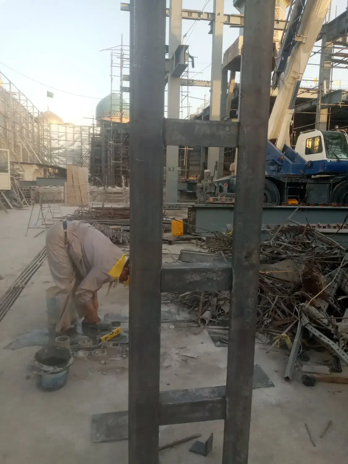 به نام خدا جوشکاری سیار اجرای سقف شیب دار و اسکلت|خدمات پیشه و مهارت|مشهد, وکیل‌آباد|دیوار