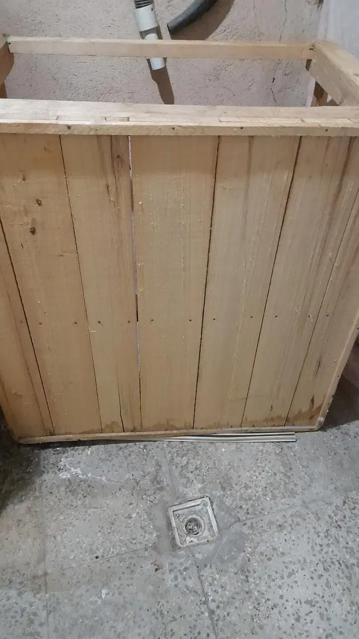 بخاری گازی و کرسی چوبی|بخاری، هیتر، شومینه|قزوین, |دیوار