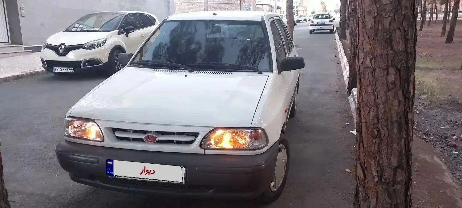 پراید ۸۶ تک برگ سند سفید بدون رنگ|خودرو سواری و وانت|بیرجند, |دیوار