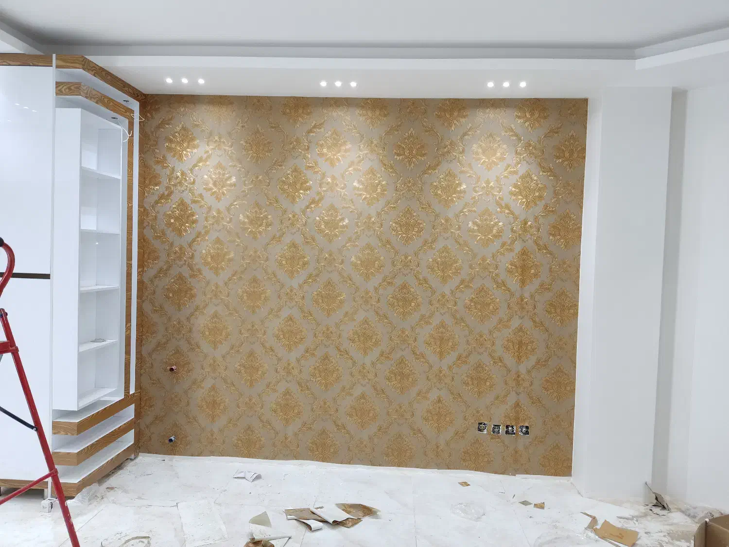 نصاب کاغذ دیواری|خدمات پیشه و مهارت|اصفهان, مولوی|دیوار