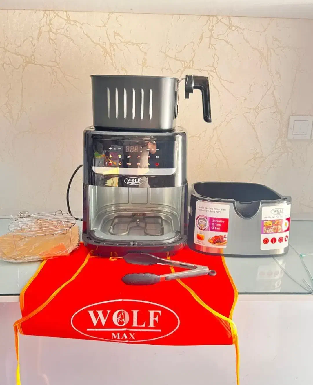 سرخ کن بدون روغن رژیمی حرفه ای ولف(wolf) عمده وتک|اجاق گاز و لوازم برقی پخت‌وپز|شیراز, شهرک سراج‎|دیوار