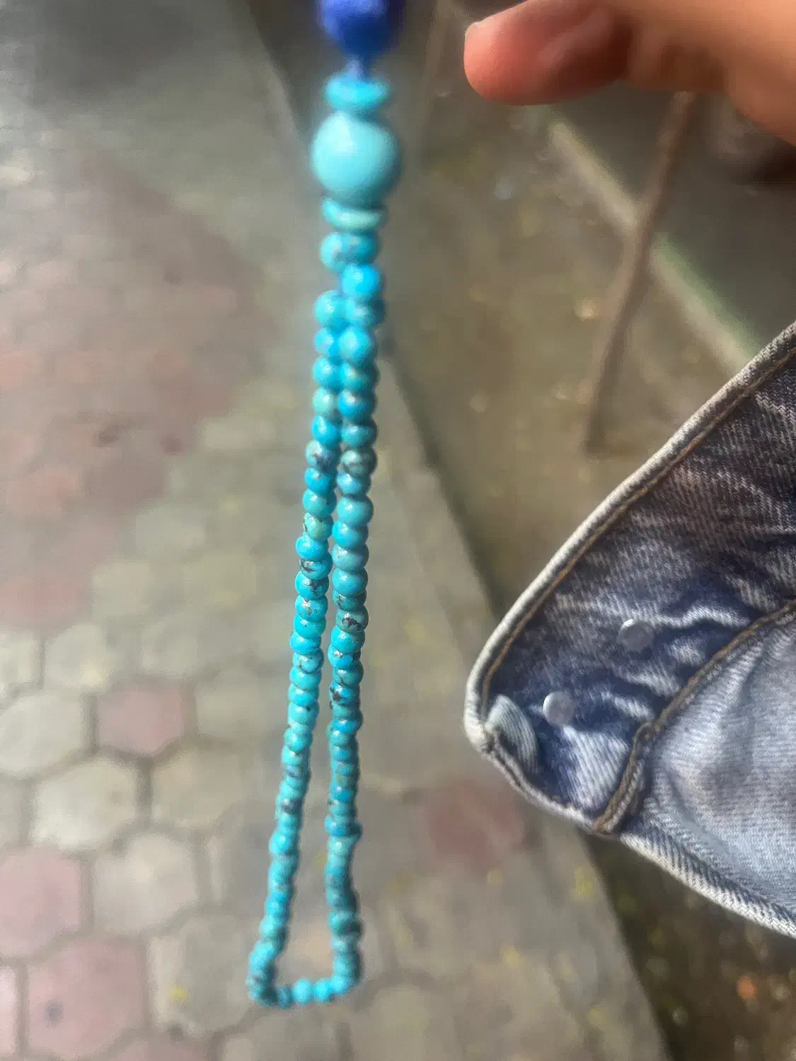 تسبیح فیروزه|جواهرات|کاشان, زیدی|دیوار