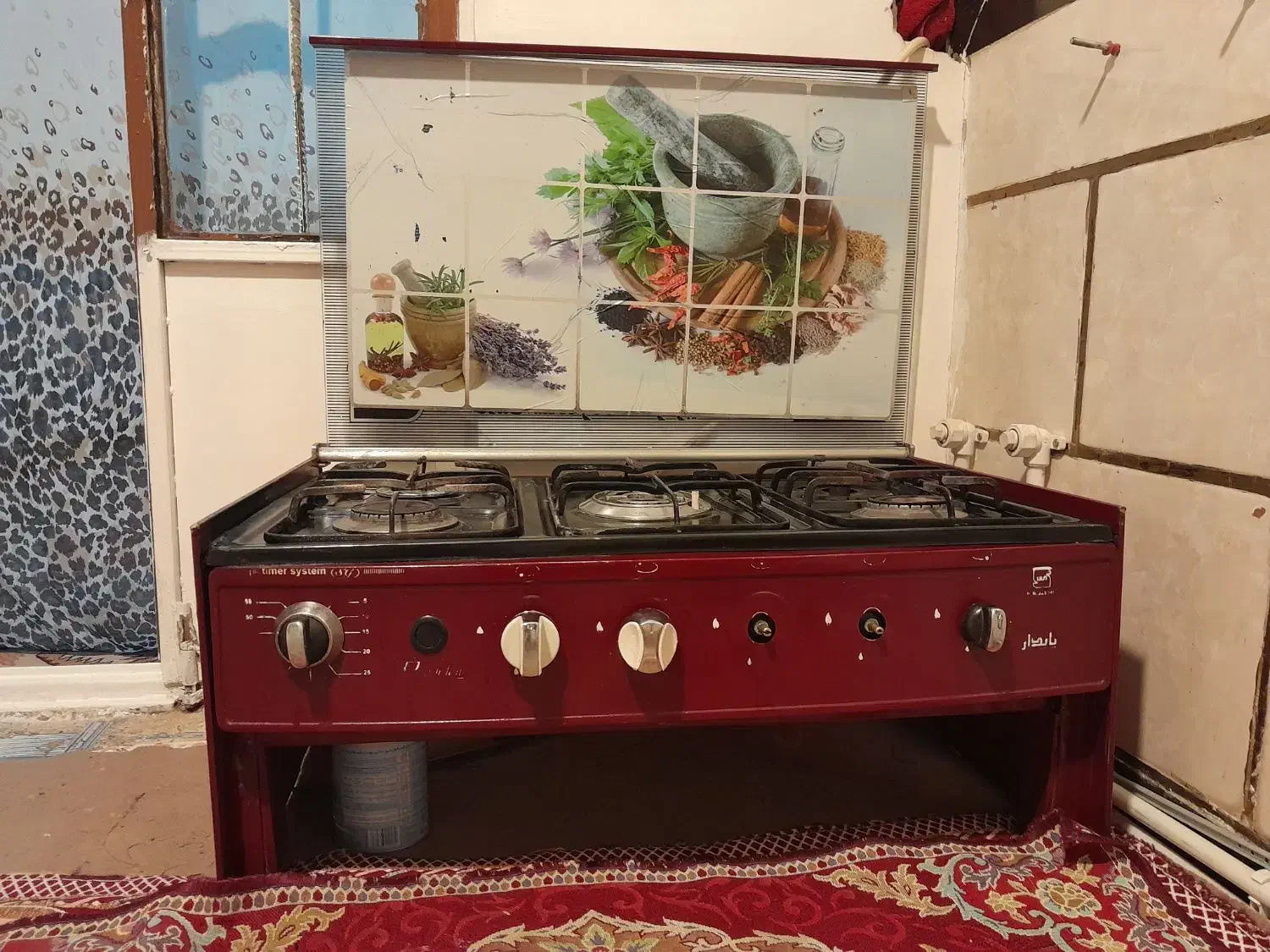 گاز پنج شعله زمینی|اجاق گاز و لوازم برقی پختوپز|گیان, |دیوار