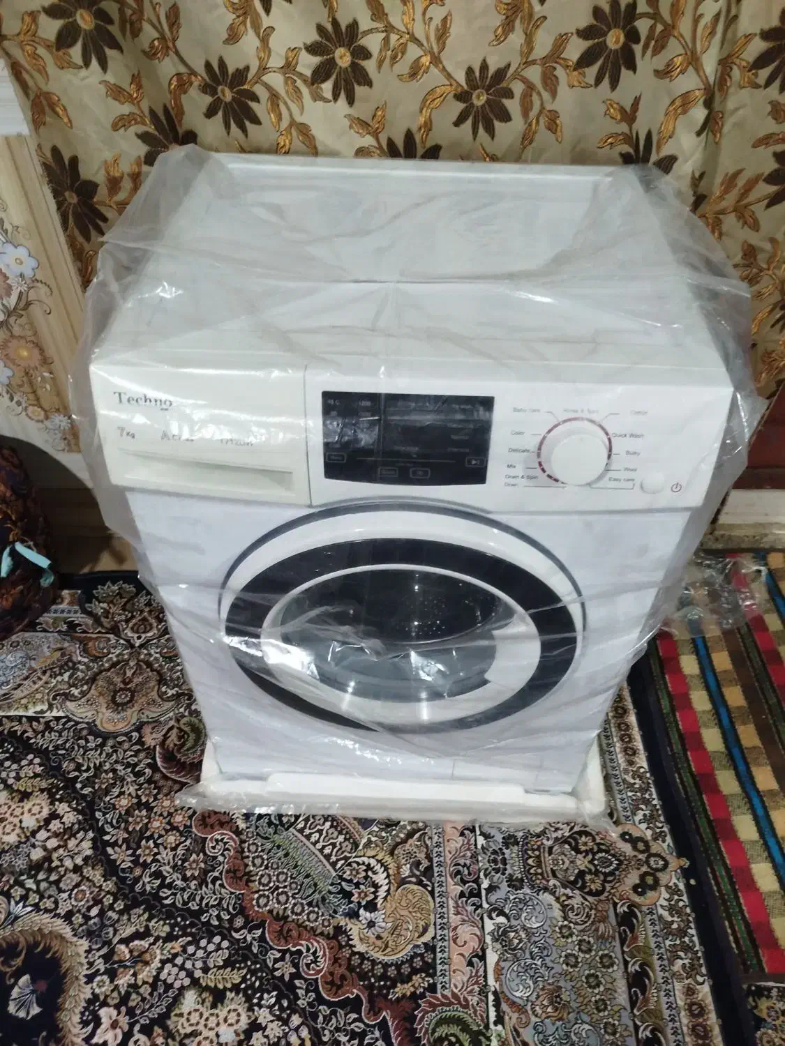 لباسشویی ۷کیلوتمام اتوماتیک تکنوشف اصل آکبند|ماشین لباسشویی و خشککن لباس|بمپور, |دیوار