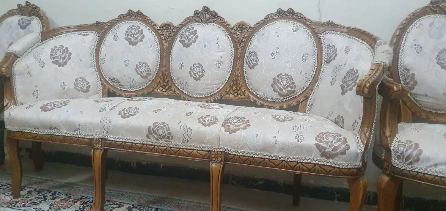 رومبلی با این طرح پارچه|مبلمان خانگی و میز عسلی|ایلام, |دیوار