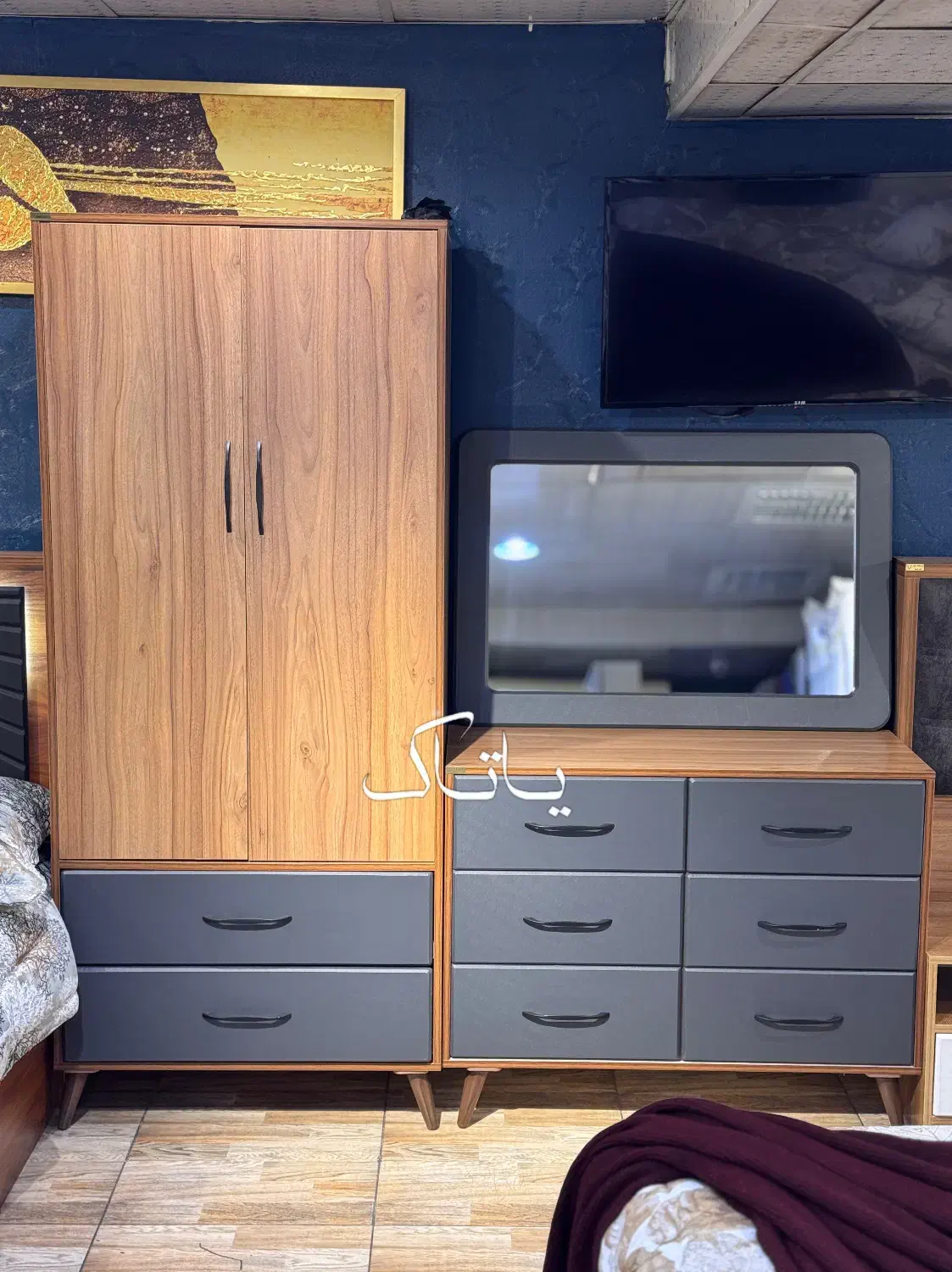 سرویس خواب دونفره ویدا|تخت و سرویس خواب|تهران, شهرک ولیعصر جنوبی|دیوار