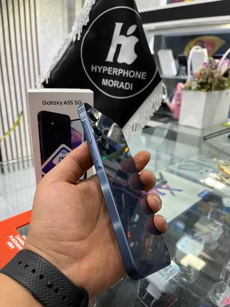 A55 5g 256 gig ram 8 با گارانتی|موبایل|ارومیه, |دیوار
