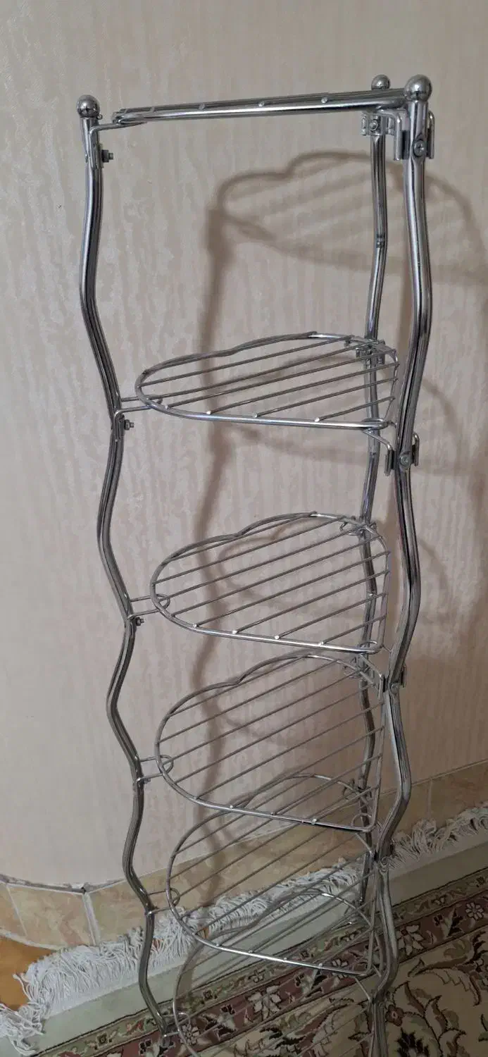 فروش پایه ی قابلمه ( ۶ طبقه قلبی شکل)|آبچکان و نظمدهنده ظروف|بجنورد, |دیوار